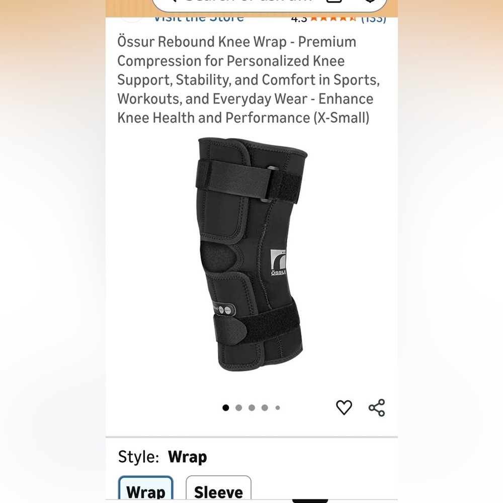 Ossur Rebound Knee Wrap